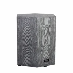 Mesa auxiliar Wood gris